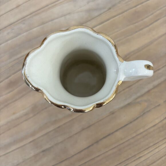 Vintage Wyoming Souvenir Creamer Pitcher 1960s Western Meadow Lark Cottagecore - Picture 8 of 11